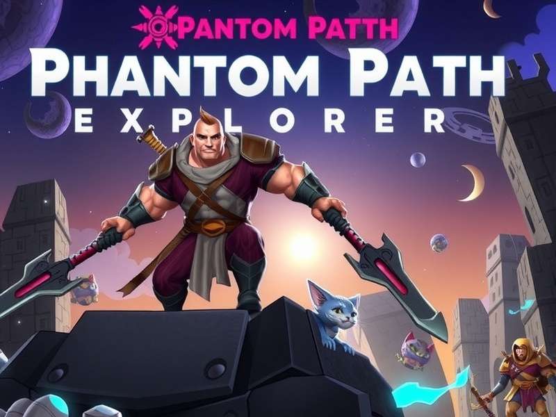 Phantom Path Explorer - The Ultimate Adventure Game Phantom Path Explorer Game Banner